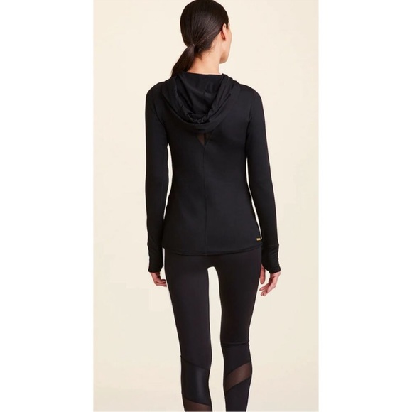 Alala Flyweight black long sleeve mesh hooded top - Picture 2 of 8